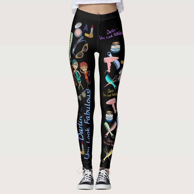 Du ser sagolik ALL ÖVER! Leggings (Framsida)