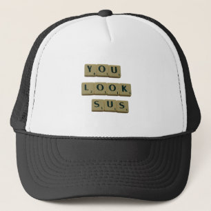 Du ser SUS Brev Tiles Underbar Quotes Gift Keps