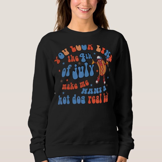 Du ser ut som 4:e juli Independence day T Shirt (Framsida)