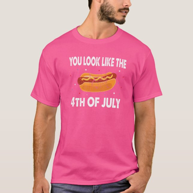 Du ser ut som 4:e juli... -....................... t shirt (Framsida)