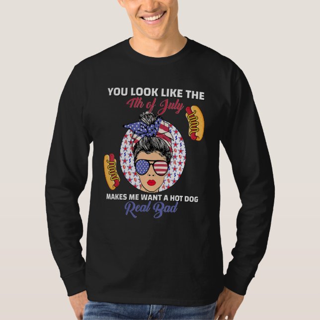 Du ser ut som 4:e juli... -....................... t shirt (Framsida)