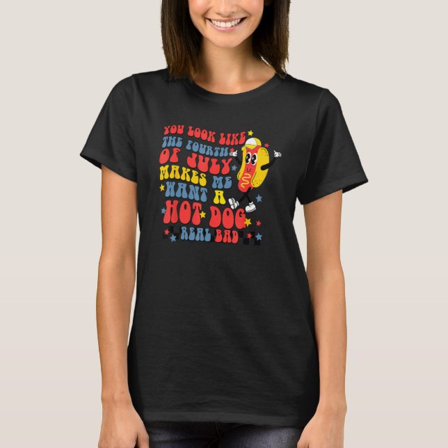 Du ser ut som 4:e juli... -....................... t shirt (Framsida)