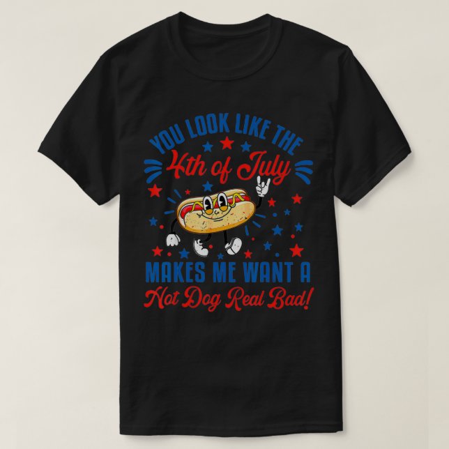 Du ser ut som 4:e juli... -....................... t shirt (Design framsida)