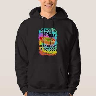 Du ser ut som 4 juli får mig att vilja ha en het  hoodie
