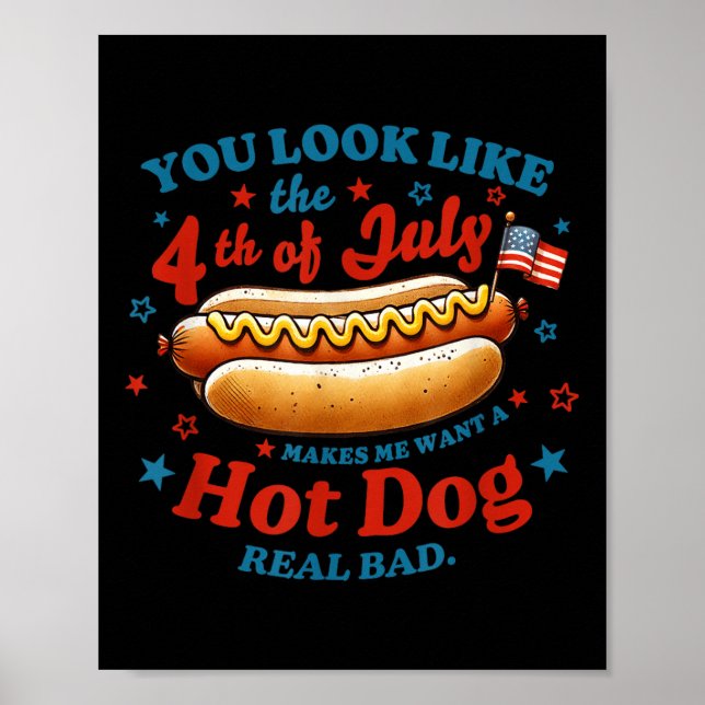 Du ser ut som 4 juli korv  poster (Framsidan)
