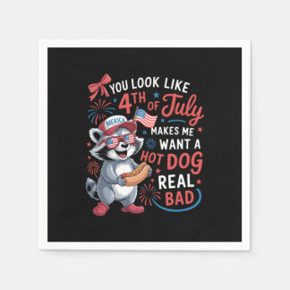 Du ser ut som den 4 juli gör att jag vill ha en He Pappersservett
