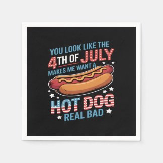 Du ser ut som den 4 juli gör att jag vill ha Hett Pappersservett