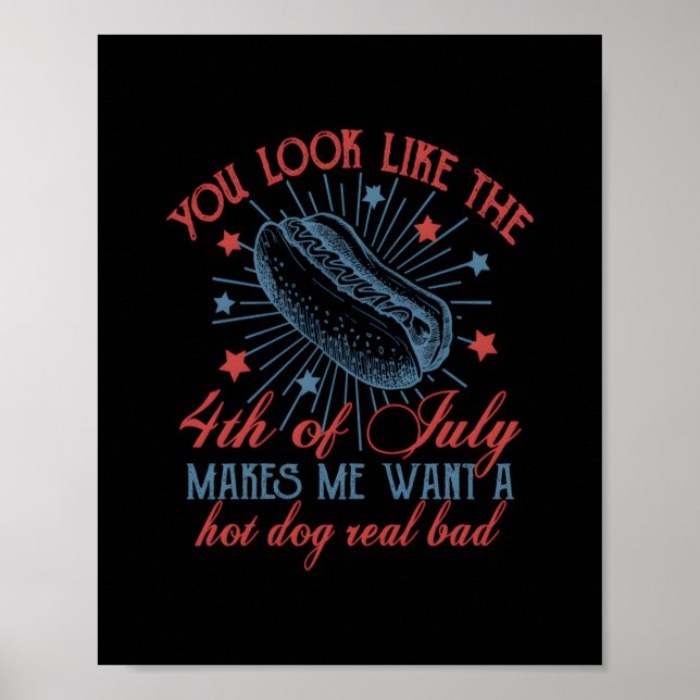 Du ser ut som den 4 juli, Retro 4 juli, Poster (Framsidan)