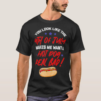 Du ser ut som den fjärde juli-tjuvhunden t shirt