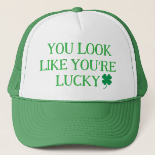 DU SER UT SOM DU ÄR LUCKY Truckerkeps
