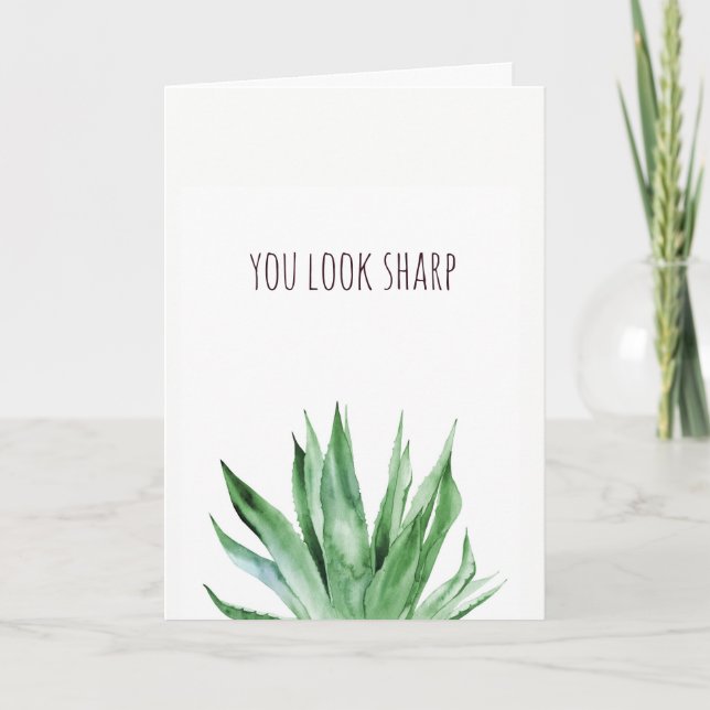 Du ser vass Valentines för växthus Helgkort (Framsida)