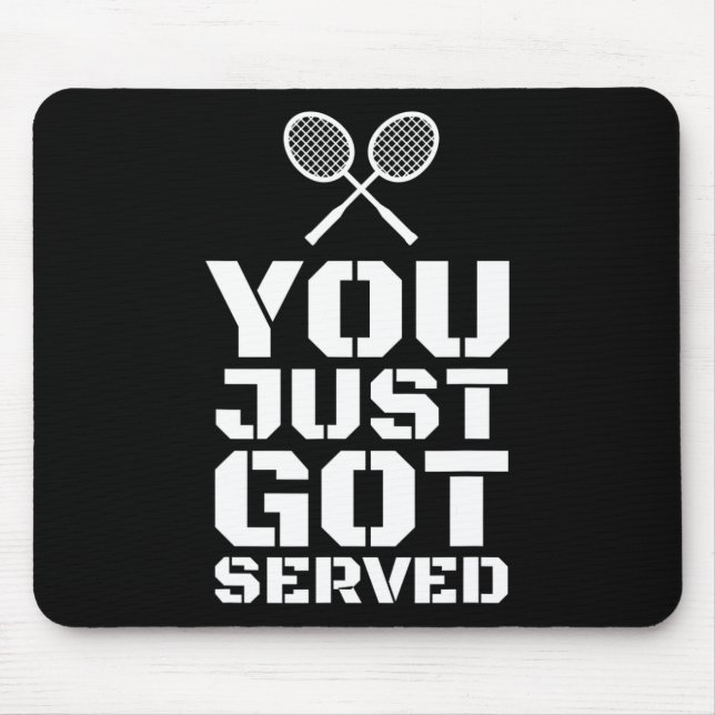 Du serverade precis Har Shuttle Gift Badminton Musmatta (Framsidan)