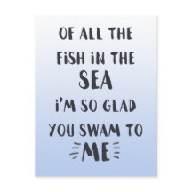 Du simmade till mig - Romantic Quote