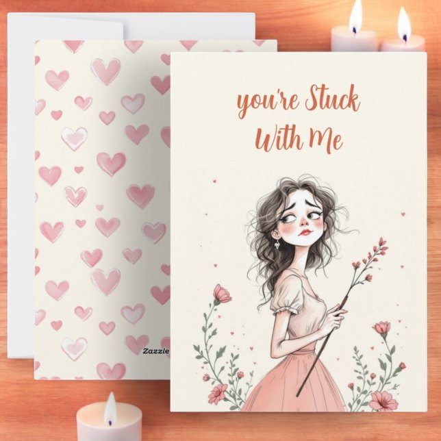 Du Sits Kvar Med Mig Julkort (Skapare uppladdad)