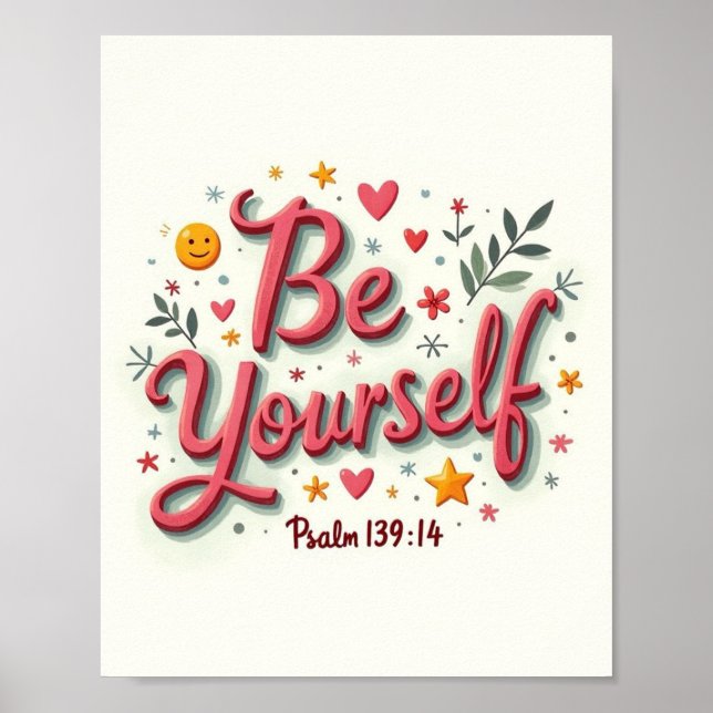 Du själv poster (Framsidan)