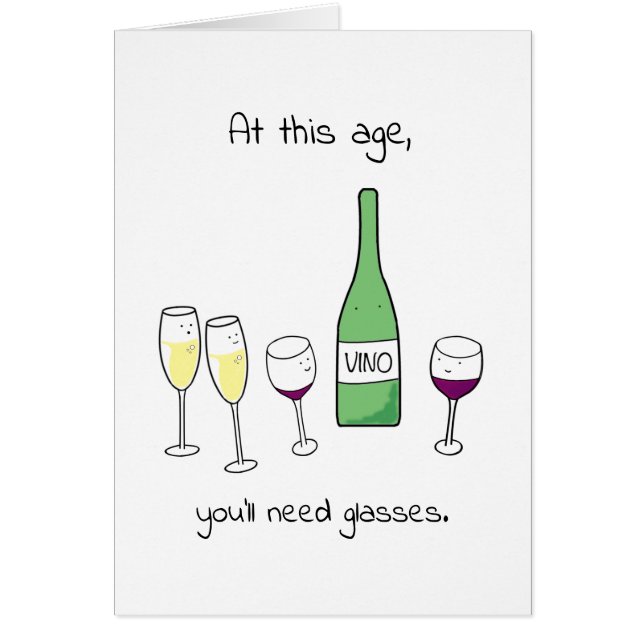 Du ska behovsexponeringsglas hälsningskort (Framsidan)