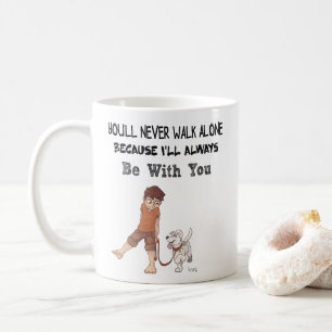 Du ska går aldrig bara, därför att jag ska är kaffemugg