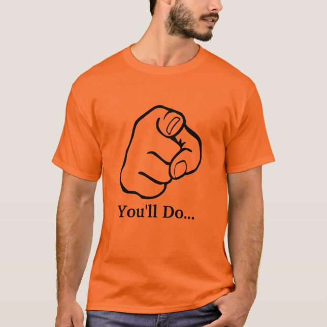 Du ska gör tee shirt (Framsida)