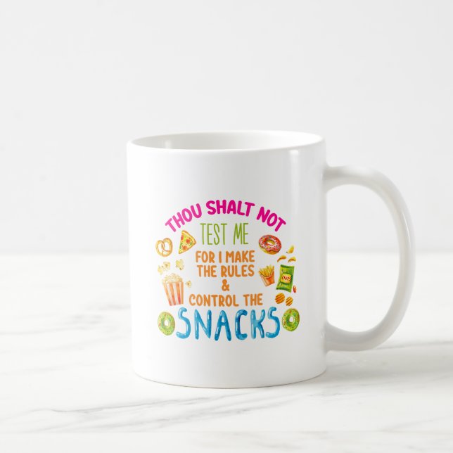 Du ska inte testa mig för jag gör Regler Kaffemugg (Höger)