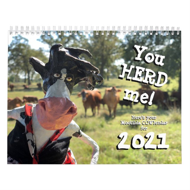 Du ska nHEIFERfynd en bättre COWlendar än detta Kalender (Omslag)
