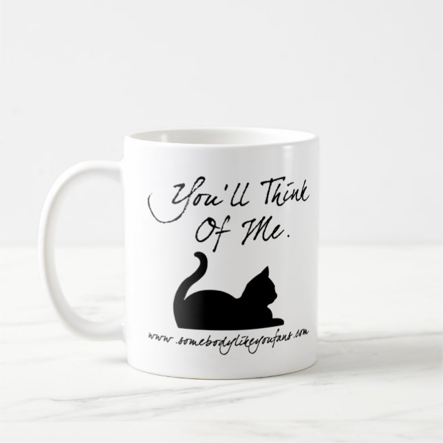 Du ska tänka av mig kaffemugg (Vänster)