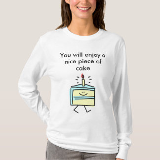 Du ska tycker om ett trevligt biet av tårtan tee shirt