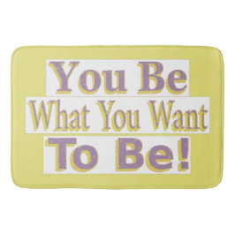 "Du ska vara!" Cute Design. Köp nu Badrumsmatta