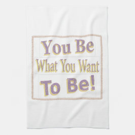 "Du ska vara!" Cute Design. Köp nu Kökshandduk