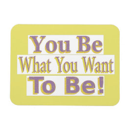 "Du ska vara!" Cute Design. Köp nu Magnet