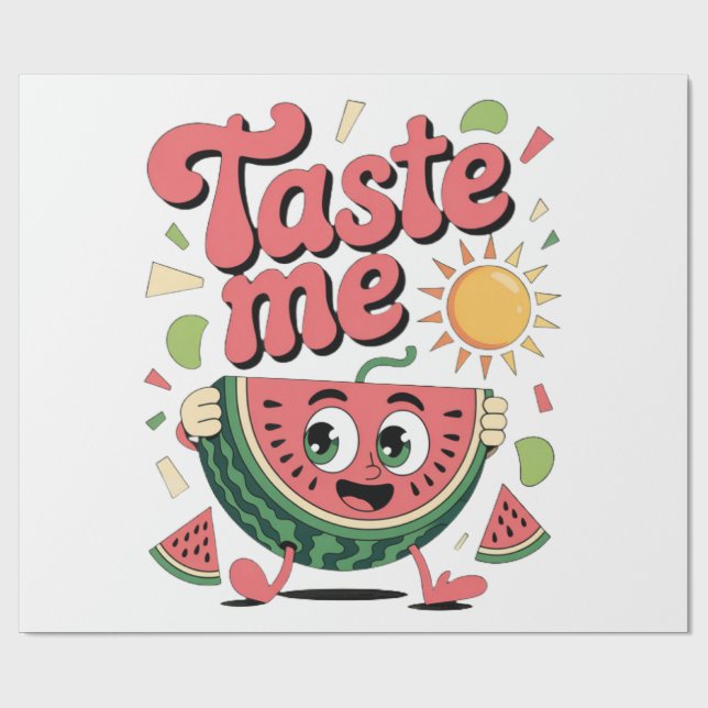 DU SKALL SMAKA PÅ DET! PRESENTPAPPER (Platt)