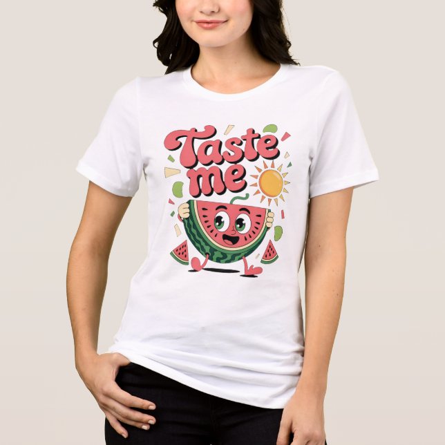 DU SKALL SMAKA PÅ DET! T SHIRT (Framsida)