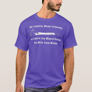 Du Skapar din värld med Ord T Shirt