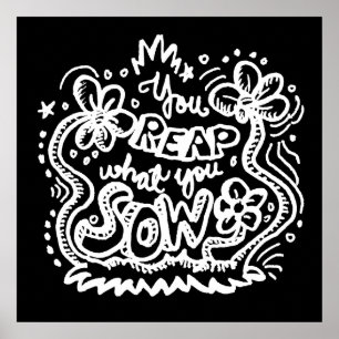 Du skördar det du har sått 2 poster