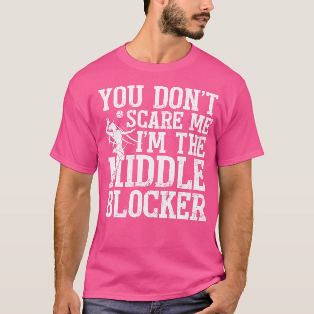 Du Skrämmer mig inte att jag är Mitten Blocker Vol T Shirt (Framsida)
