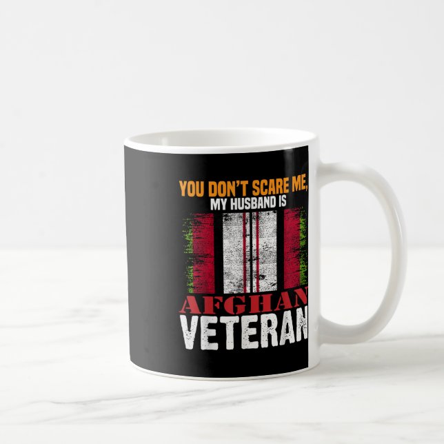 Du Skrämmer mig inte att mitt Make är afghanskt ve Kaffemugg (Höger)