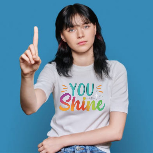 Du skuggar attraktiv design Kvinnor T-shirt (Skapare uppladdad)