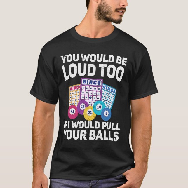 Du skulle också bli hög om jag drog din Bing T Shirt (Framsida)