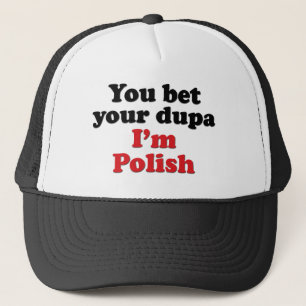 Du slå vad din Dupa mig den polska förmiddagen Keps