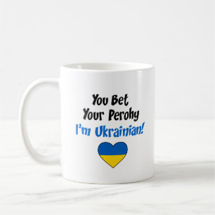 Du slå vad din Perohy mig förmiddagukrainare Kaffemugg