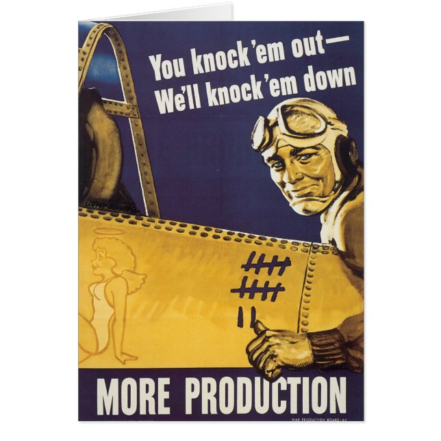 Du slår ut dem hälsningskort (Framsidan)