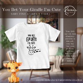 Du Slår Vad Din Giraff är Söt Baby Tröja T-Shirt