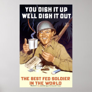Du slukar upp den - WW2 Poster