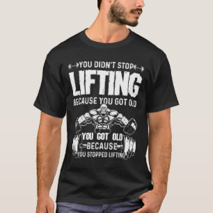Du slutade inte att lyfta t shirt