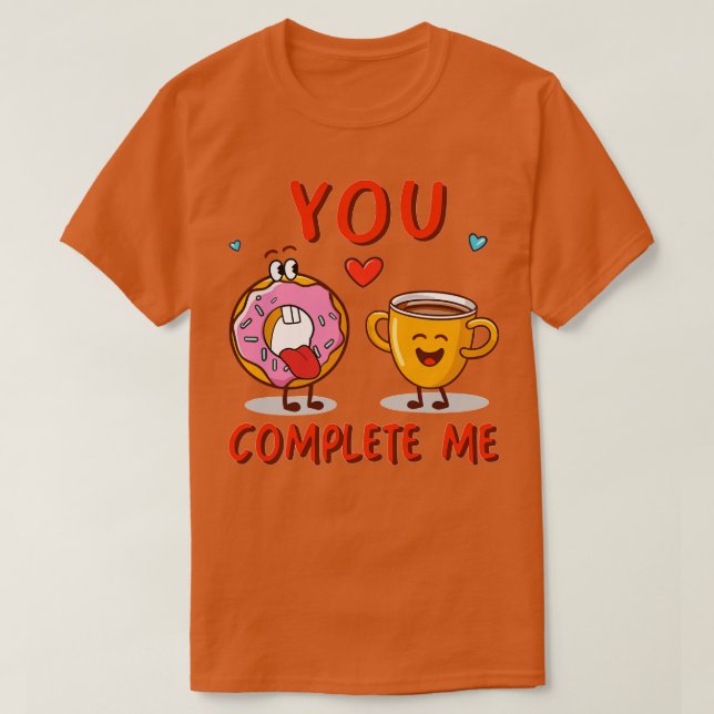 Du slutför mig 3 t shirt (Design framsida)