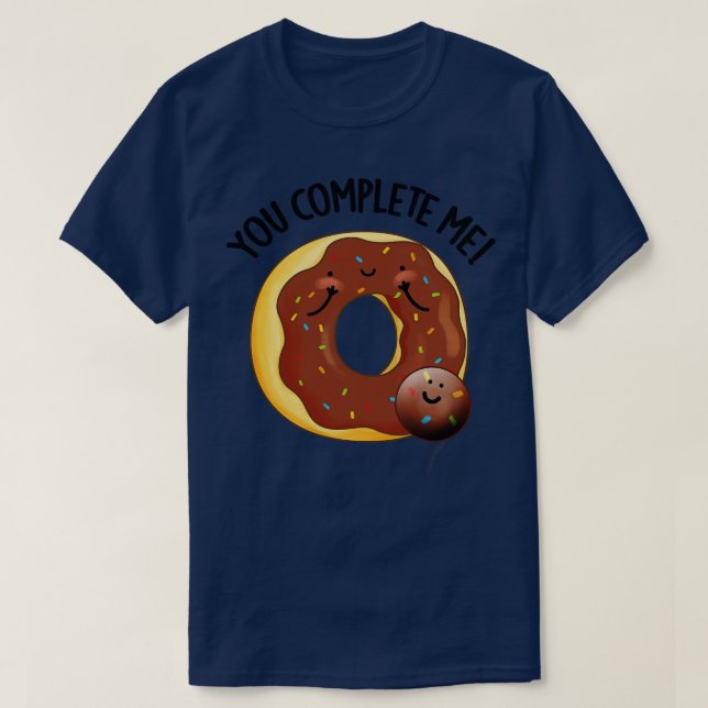Du slutför mig, matavnut t shirt (Design framsida)