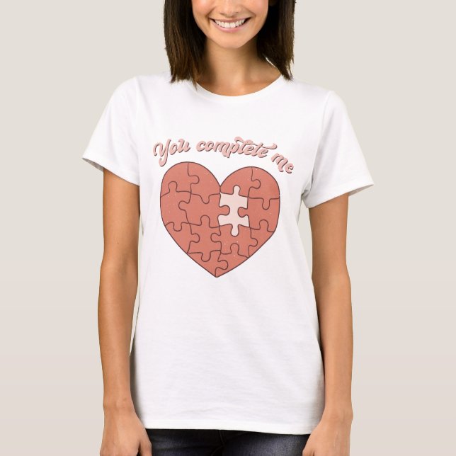 Du slutför mig t shirt (Framsida)