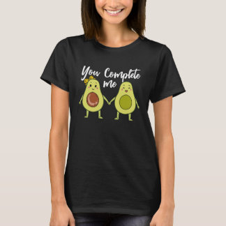 Du slutför mig Valentines day Vegan-par T Shirt