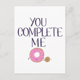 Du slutför mig vykort