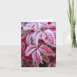 Du smälter frosten bort från hälsning kort