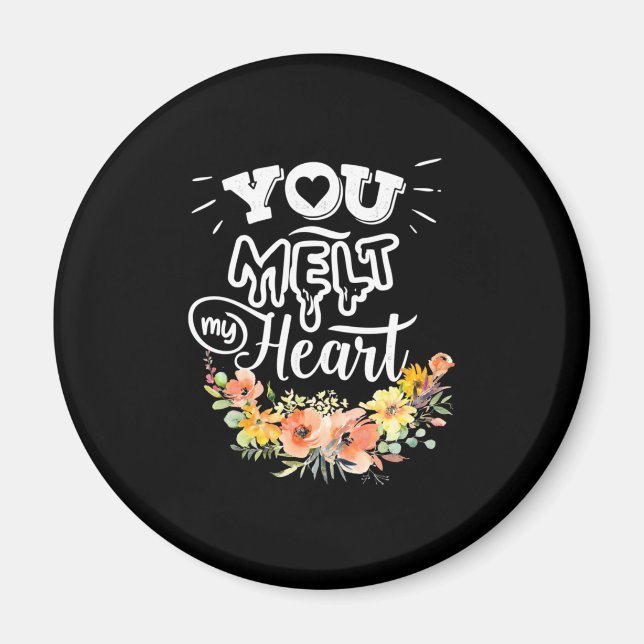 Du smälter mitt hjärta magnet (Framsidan)